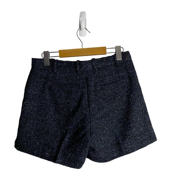 Gap Women's Navy Blizzard Tailored Wool Knit Short - Picture 6 of 6